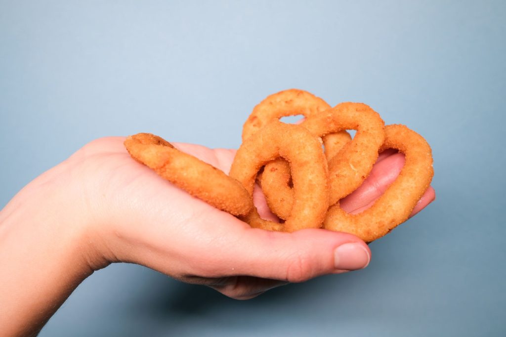 frozen onion rings in air fryer